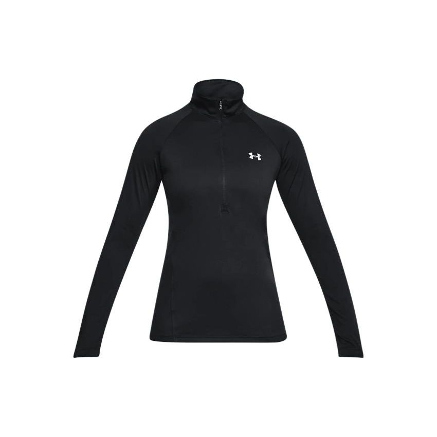 Under Armour Casual Letter Slim Fit Hoodie Women Hoodies Black 1320126-001