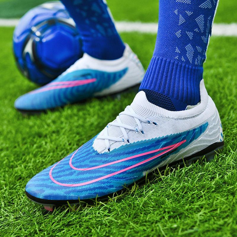 New football shoes adult long nails men's and women's broken nails children's students low-top training shoes large size