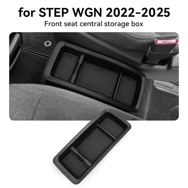 For 22-25 Honda STEPWGN 6th generation front seat center console storage box