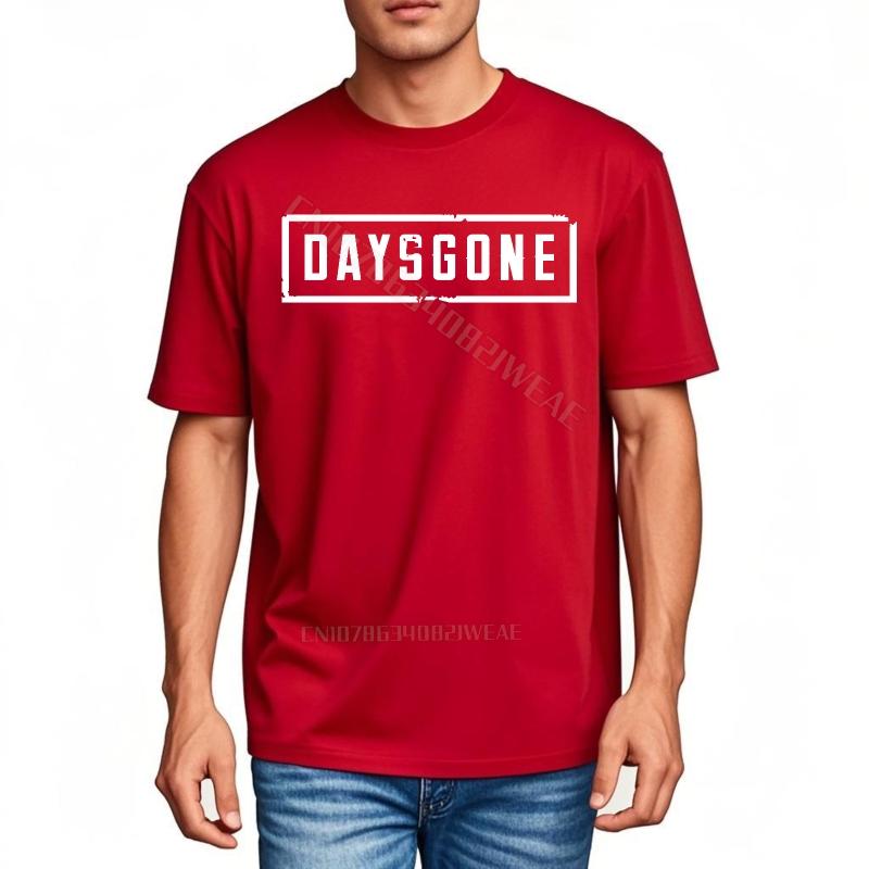 Summer Top Quick-dry Round Neck Tee Daysgone Printed On Black Shirt O-Neck Quick Dry T Shirt New Arrived Basic T Shirt O-Neck
