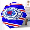 1 Stück Robuster Automatikschirm mit 8 Speichen, Rangers FC Schirm, Digitaldruck, Faltbarer Schirm für unterwegs im Freien