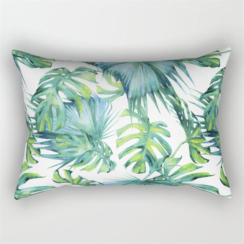 Tropical Plants Sofa Cushion Decor Pillow Home Decor Bedroom Living Room Decor Pillowcase