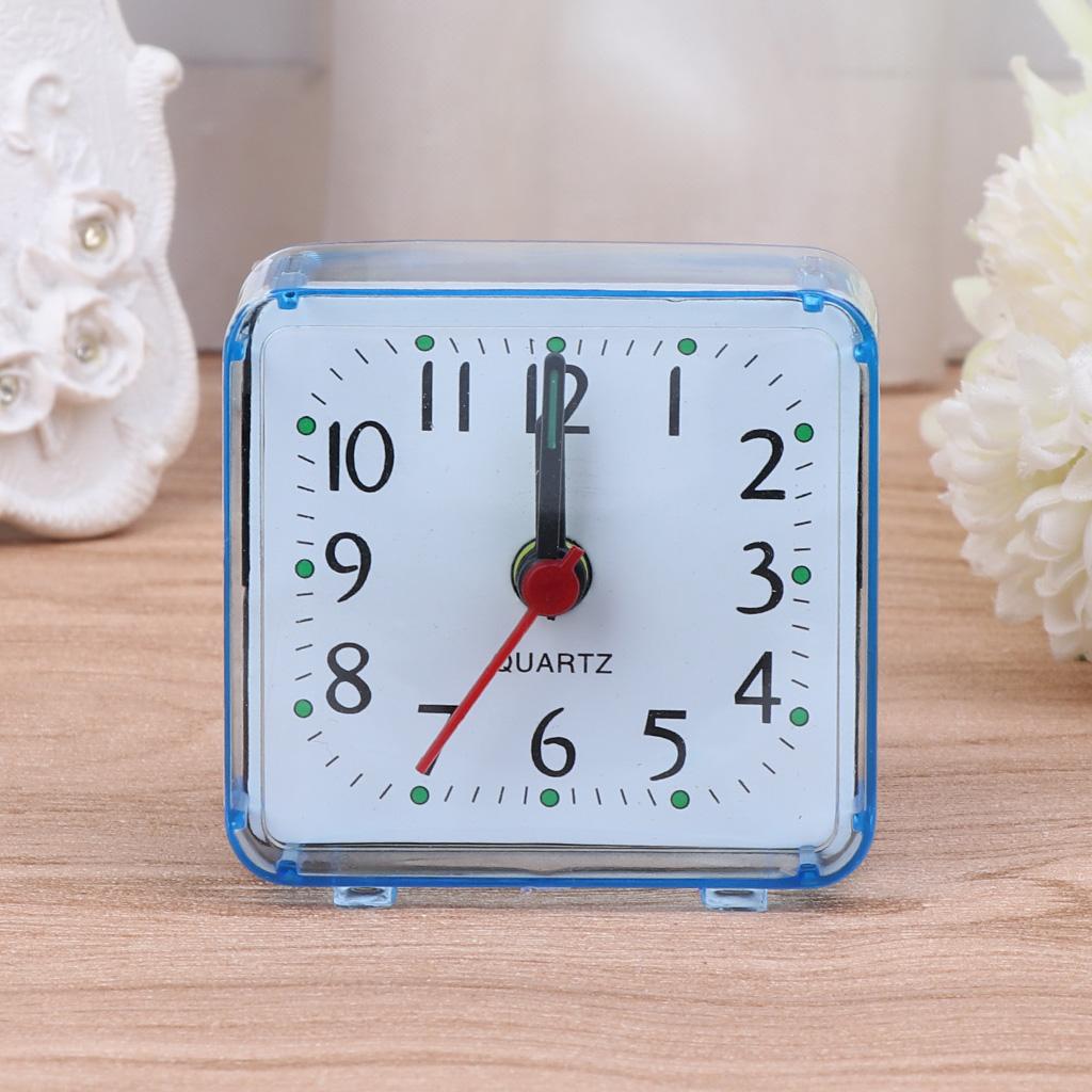 Square Alarm Clock Desk Table for Time Clocks for Home Bedroom Book Room Desk Decorations