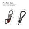 Car Styling Keychain Leather Woven Rope Metal Key Ring For Mitsubishi Lancer Ralliart ASX Mirage Pajero Xpander Attrage L200