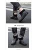 Men’s Waterproof Non-Slip Short Rain Boots - Thick Sole Wear-Resistant Rubber for Outdoor and Kitchen Use