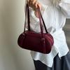 Premium sense retro commuter armpit bag women 2025 new fashion casual portable shoulder bag niche bowling bag