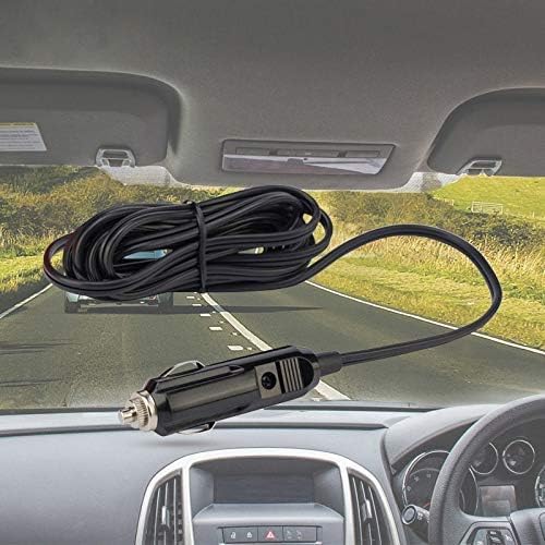 Dearsee SUP Electric Air Pump, 12V Power Supply, Up to 16 psi, Electric Air Pump, Compact, with Auto-Shutoff Function