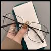 Big Frame Anti Blue Light Glasses Daily Vision Care Ultra-light TR+ Metal Glasses Frame Eyeglasses Women Men Anti-radiation