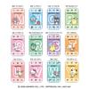 Heart Slide Candy Sanrio Characters Alphabet Ver. 2 (12 pieces)
