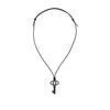 [DOUBLE A] Black Key Necklace and Keyring Charm AAHO6E730BK