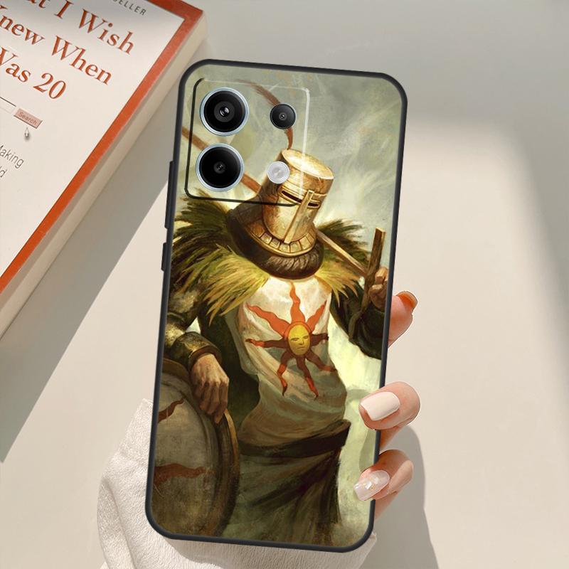 Praise the Sun Dark Souls Funda For Xiaomi Redmi Note 14 13 12 10 11 15 Pro Plus Case For Redmi 15C 10C 12C 13C 14C 15