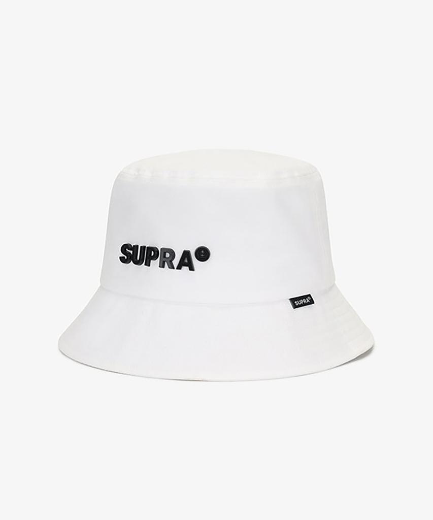 SUPRA Essential Basic Logo Hat (White)