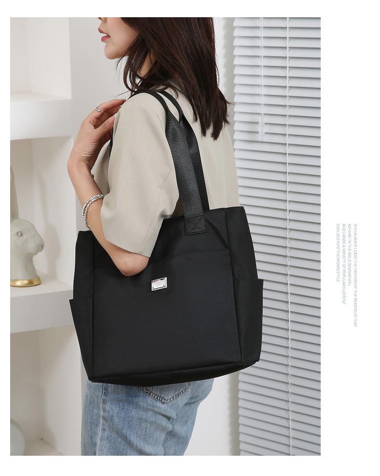 New Women's Nylon Mommy Bag, Fashionable Large Capacity Shoulder Handbag, Oxford Cloth Tote