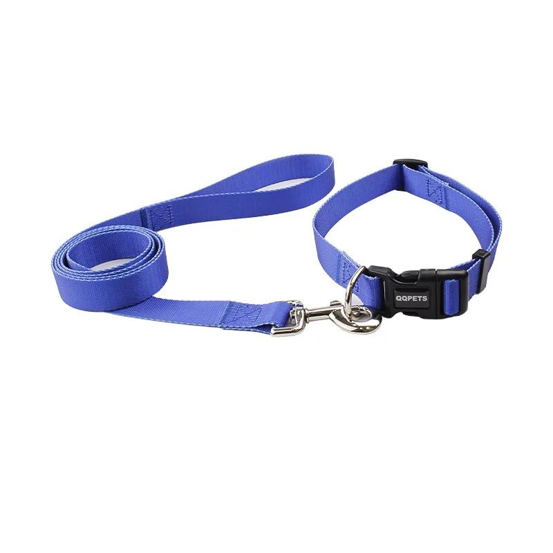 Verstellbares Hundehalsband aus Nylon, Hundeleine, Haustier-/Katzenhalsband, Traktionsleine, geeignet für kleine und große Hunde, Bulldoggen, Möpse, Beagle