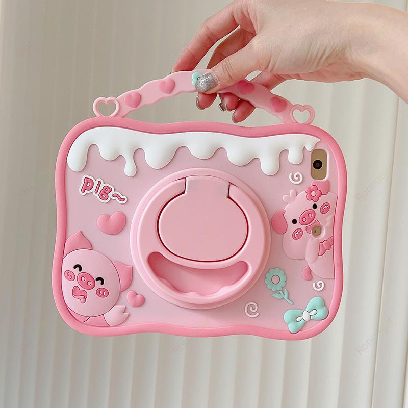 Çizgi Film At Kılıfı iPad A16   Air11 M3 M2 Mini1 2 3 4 5 6 7 Pro11 M4 M2 9.7 10.2 10.9 iPad 6 7 8 9 10. Nesil iPad Air 4 5 İçin