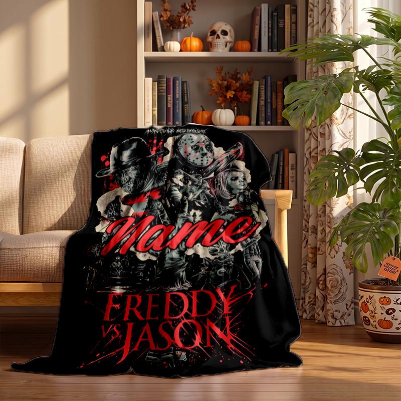 Terrorist killers Custom Flannel Blankets Soft Warm Cozy Throws for Home Decor Holiday Gifts