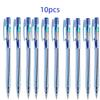 5 Out of 10 Ultra-Minimalist Retractable Ballpoint Pens, Featuring Blue-Black Ink Cartridges And Smooth Writing with a 0.7Mm Tip