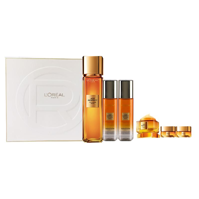 Loreal Paris Soothing, Moisturizing and Moisturizing Six- Nectar Water Cream Skin Care Set-Six Piece Set