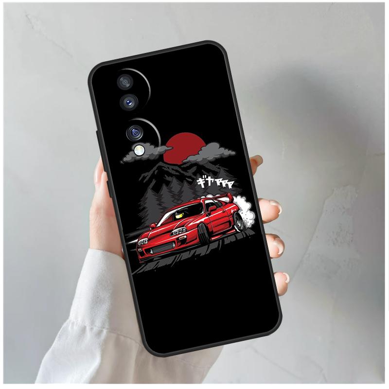 JDM Cars Case For Honor Magic 6 Pro 50 70 90 Lite Magic 5 Pro X7 X8 X9 X6a X7a X8a X9a X8b X9b Cover