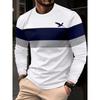 Men's Digital 3D Printed Round-neck Loose-Tee Shirt