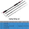 Casting Fishing Rod and Reel Combos 2.1M  Rod with 13+1BB Reel Outdoor Sports Travel Fishing Set