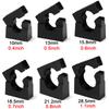 5Pcs 10-28mm PVC Pipe Clamps Wire Cable Fixing Holder Organizer Water Pipe Support Bellows Hose Hoop Buckle Electrical Fittings