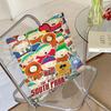 Cartoon S-South-h P-Park-k Pillow Case Square Pillow Bedroom Sofa Leisure Comfort Cushion Car Living Room Home Decoration