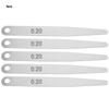0.2 Stainless Steel Feeler Gauge Ruler Welding Inspection Tool Feeler Gap Gage Feeler Gauge Stainless Steel Gage