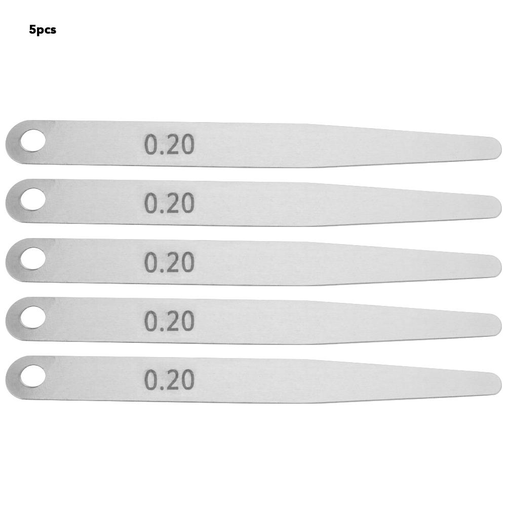 0.2 Stainless Steel Feeler Gauge Ruler Welding Inspection Tool Feeler Gap Gage Feeler Gauge Stainless Steel Gage