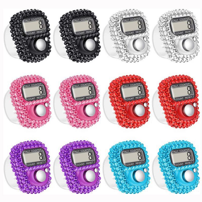 Diamond-Set Tally Counter Ring