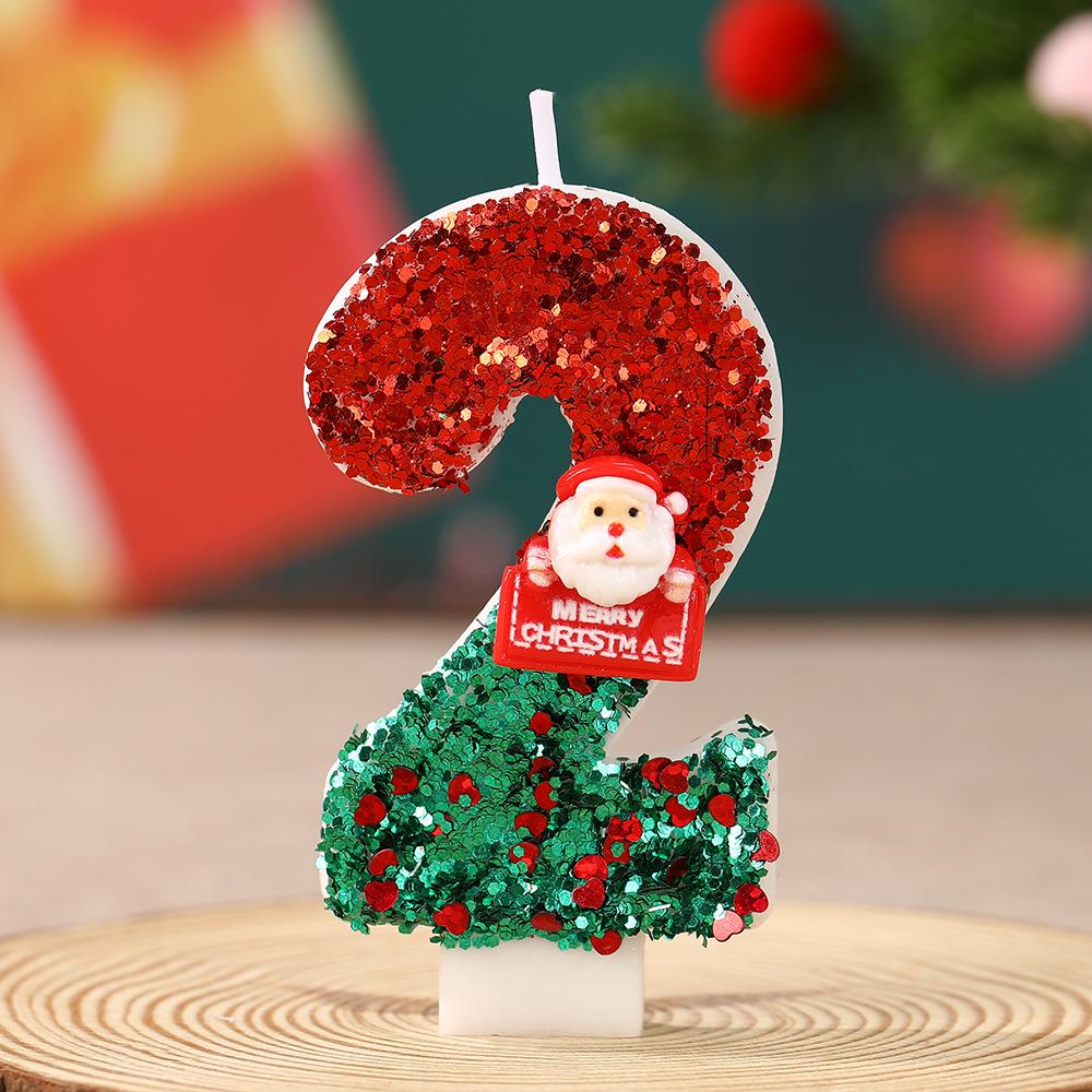 Santa Claus DIY Digital Candle for Holiday Parties