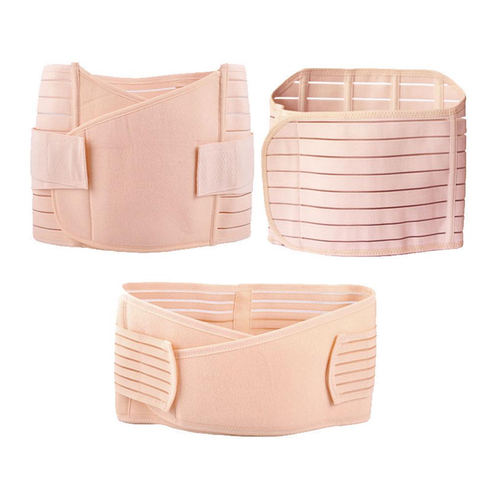 3 in 1 Postpartum Belly Support Recovery Wrap Postpartum Belly Band Slimming Girdle Shaper Postpartum Slimming Girdle
