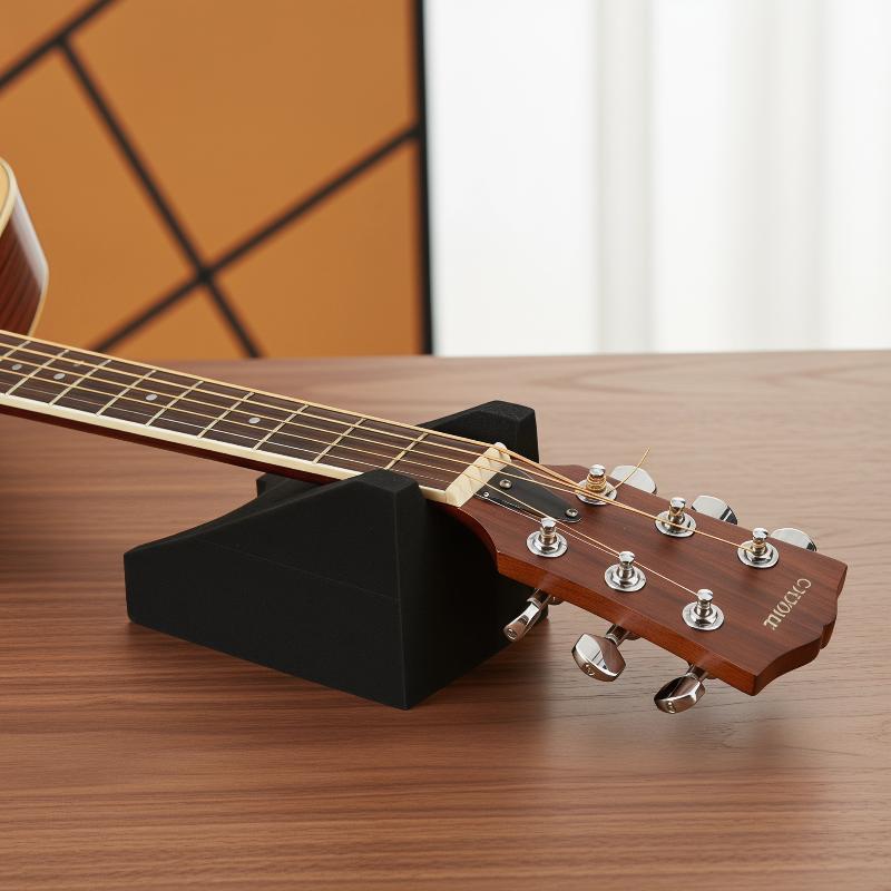 Guitar Neck Support Stand Pillow Electric Acoustic String Instruments Repair Tool Non Slip Holder for Home Studio Luthier Use