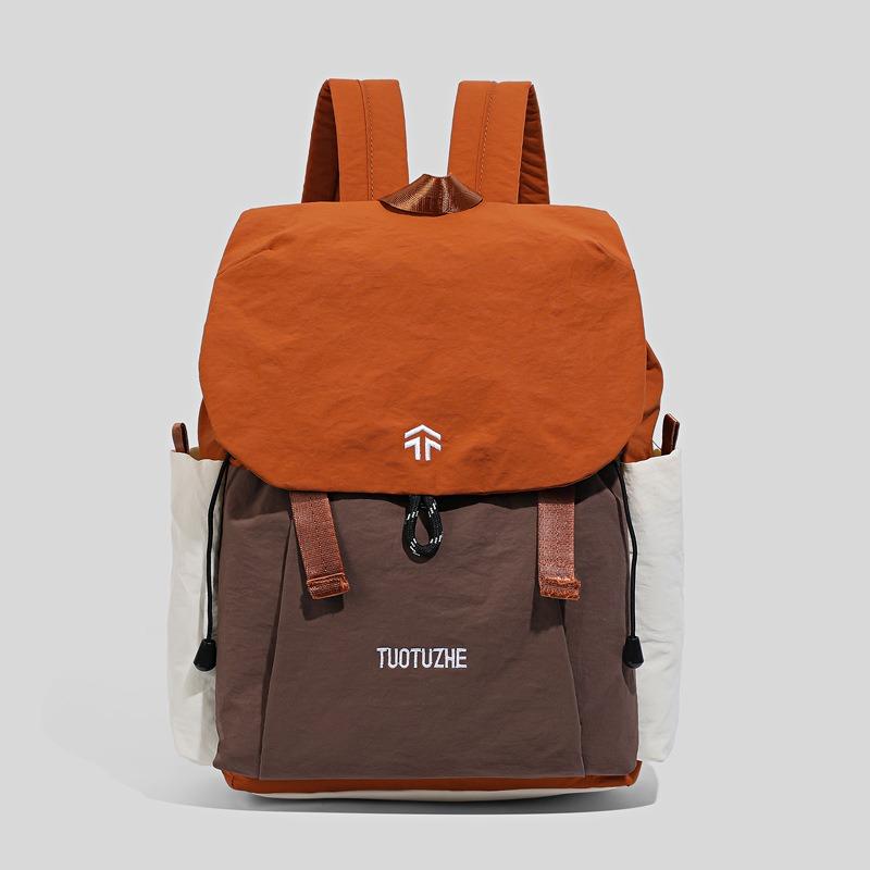 Wholesale travel ultra-lightweight backpack niche Korean ins outdoor camping backpack niche brand backpack women оранжевый