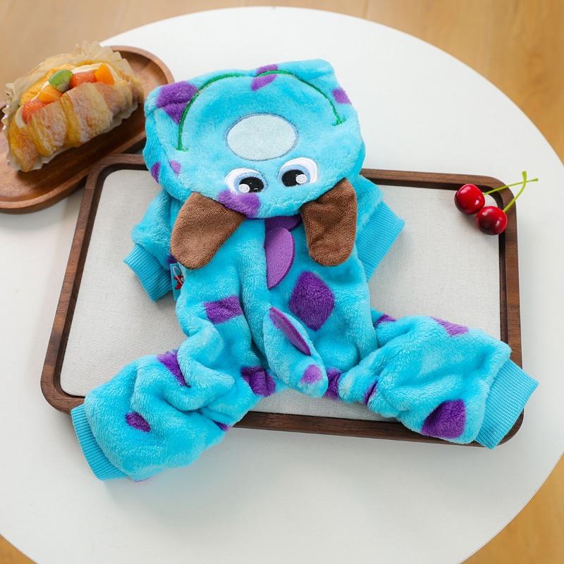 

Pet clothes autumn and winter small dog puppies happy dog cat warm bubble dragon transformation xxs-bust size30, length 20cm, about 1.0-1.5kg