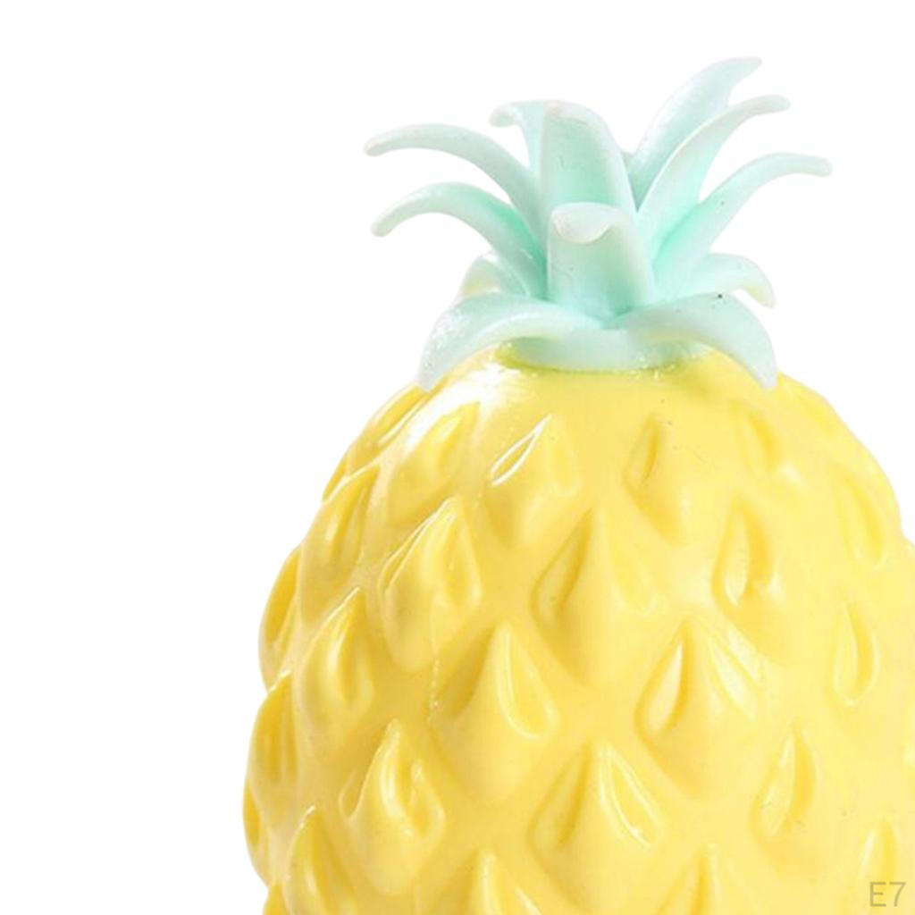 Silicone Pineapple Fidget Toys Squeeze Sensory Decompreossion Toy Blue