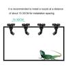 360° Nozzle System for Atomizers Rotating Adjustable Sprayer Head Multi Nozzle for Reptile Rainforest Terrarium Humidity Boost