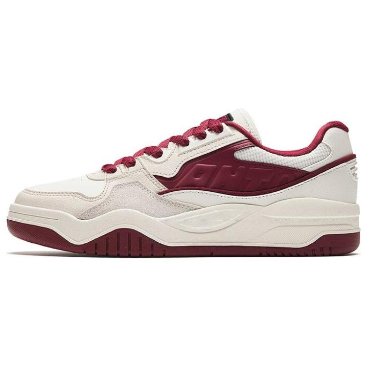 

Anta Grand Slam Slip Resistant, Abrasion Resistant, Height Increasing Low top Skateboard Shoes Men s White Red Gray 112348060-7 41