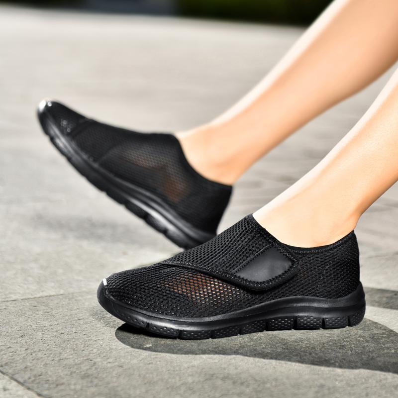 Dámské tenisky Ležérní venkovní Široké ortopedické boty Lehké tenisky Nadměrná velikost Sportovní obuv