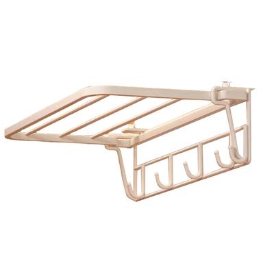 Towel Rail Storage Holder for Heating Radiator Rust Resistant Iron Construction with Compact Design for Bathroom Use