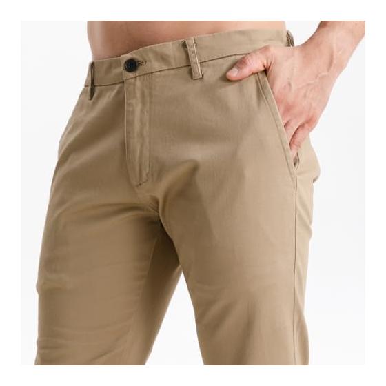 [Match] Chinos, Stretch, Slim, Skinny, Stretch Pants, Skinny Pants, Colored Pants, Trousers, Men's, Large Size, Spring/Summer, Summer Clothes (M/30,