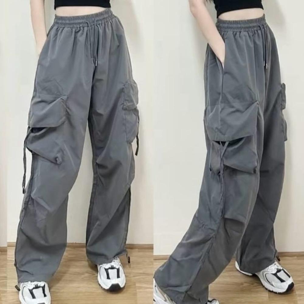 2026 Workwear Casual Pants - Women's Loose Street Dance Hip-Hop Trendy Wide Legged Long Pants