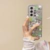 Rhinestone Pearl Flower Ins Mobile Phone Case for Samsung Zflip6 Flip Zflip4 Folding Screen Fold5 Luxury