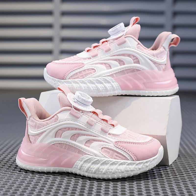 Girls casual surface casual shoes light and thin classmates breathable summer sports shoes tide net classmates men's and women's sports buttons 20