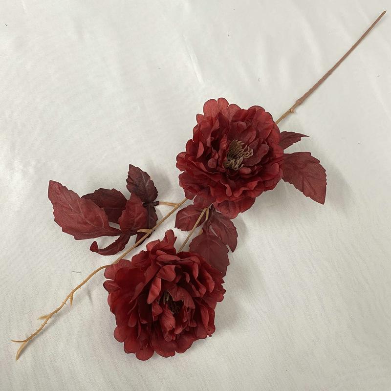 Simulation Peony Flying Swallow Hydrangea Red Wedding Theme Series Silk Fake Flower Arch Corridor Decoration Artificial Flowers