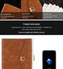 A5 Tri-Fold Loose-Leaf Notebook with Customizable Logo and Creative Mind Map Design