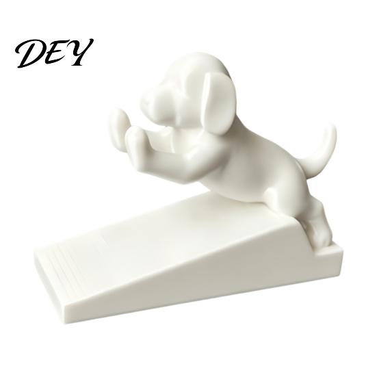 Practical Door Wedge for Wood Floors 3D Printed Cartoon Dog Stopper, Cute Animal Holder, Puppy Doorstop Non-Slip Floor Wall Protection Home