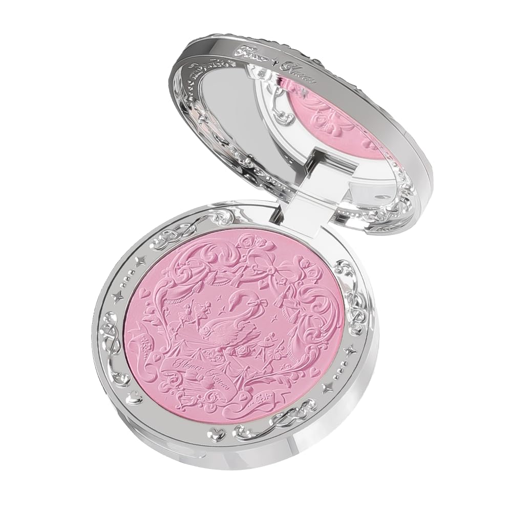Flower Knows Swan Ballet Series Blush Compact (03 Silky Ribbon)