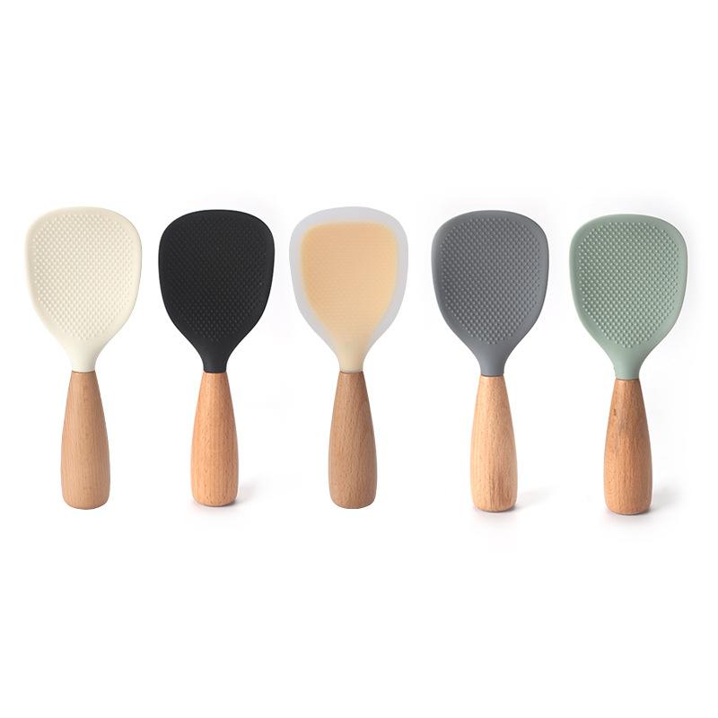 Food Grade Rice Spoon for Rice Cooker with Non-Stick Rice