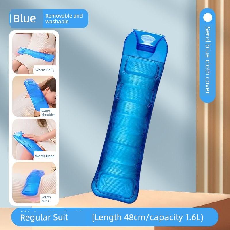 Warm Fire Long Hot Water Bags Water Injection Hand Warmer Heating Pad Bed Special Irrigation Warm Bed Winter Kids Warm Feet